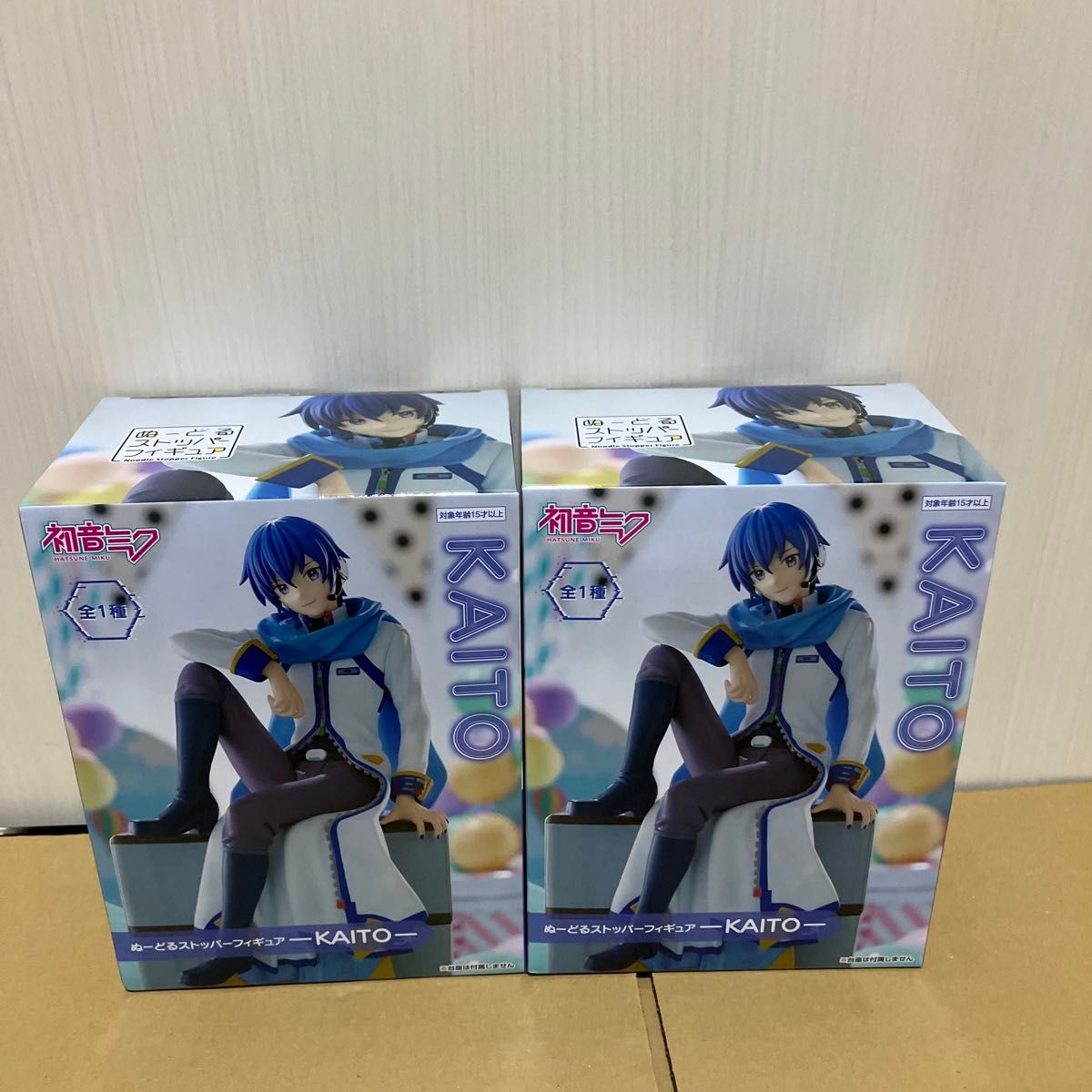 初音ミクシリーズ KAITO ぬーどるストッパーフィギュア 3点セット 2個セット】初音ミク KAITO ぬーどるストッパーフィギュア Furyu