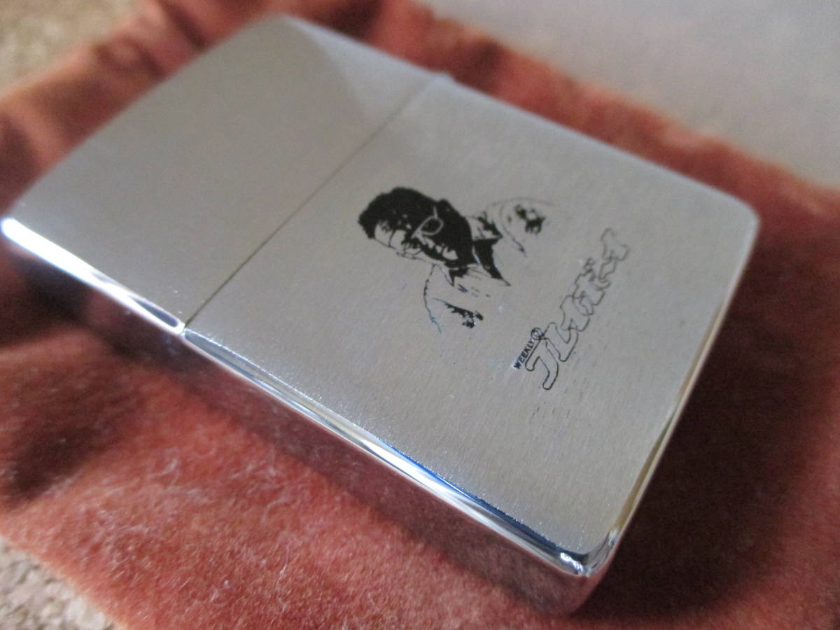 ZIPPO [ weekly Play Boy manner ... novel house Kaikou Takeshi not for sale ]1984 year manufacture .. king Vietnam military history oil lighter Zippo - waste version ultra rare beautiful goods 