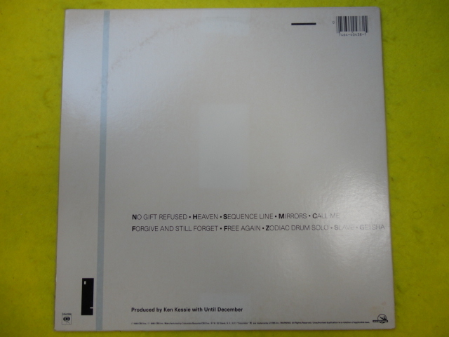Until December オリジナル原盤 US LP NEW WAVE シンセ・ポップ　ダンス　No Gift Refused / Heaven / Forgive And Still Forget収録　視聴_画像2