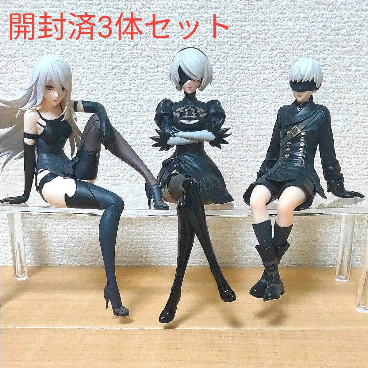 NieR: Automata ちょこのせ フィギュア3体セット 2B 9S A2 NieR Automata ちょこのせ 2B 9S A2 3体セット|Yahoo!フリマ