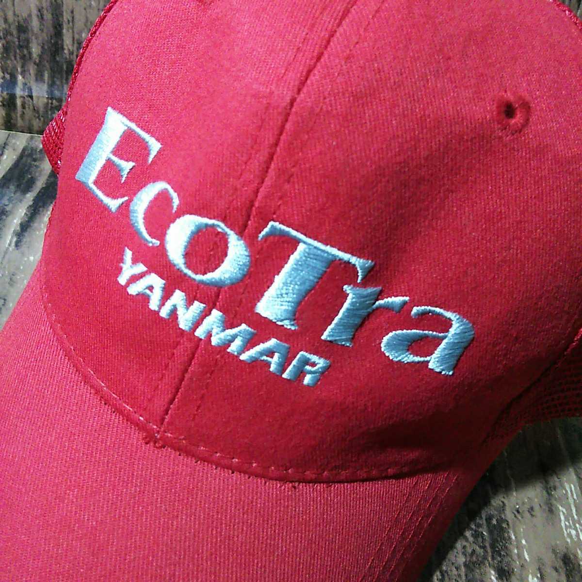 ● ヤンマー「YANMAR EcoTora キャップ」帽子 メッシュ エコトラ_画像3
