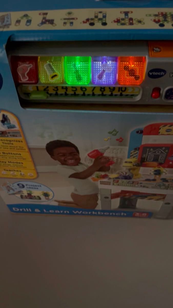 【新品未使用】Vtech Drill & Learn Workbench 知育玩具(楽しく遊んでネイティブ英語と触れ合う)