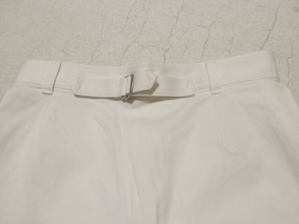 [ бесплатная доставка ] Untitled :UNTITLE! хлопок 98%: полиуретан 2%: белый код ткань : широкий юбка-брюки юбка * размер 2: сделано в Японии 
