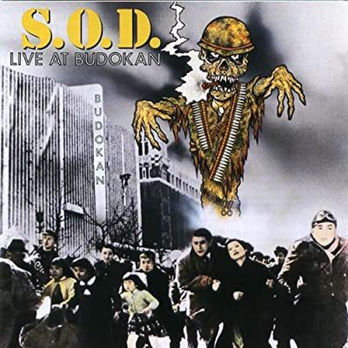 ＊中古CD S.O.D./LIVE AT BUDOKAN 1992年作品 U.S/NY THRASH METAL ANTHRAX NUCLEAR ASSAULT M.O.D C.O.C MOTOR SISTER DEATH ANGEL_画像1