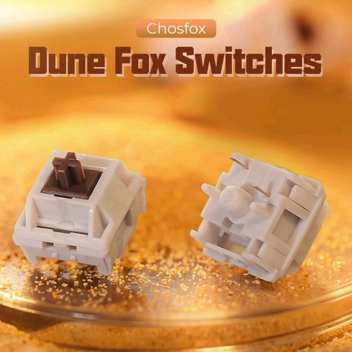 Chosfox×HMX Dune foxリニアスイッチ 90個