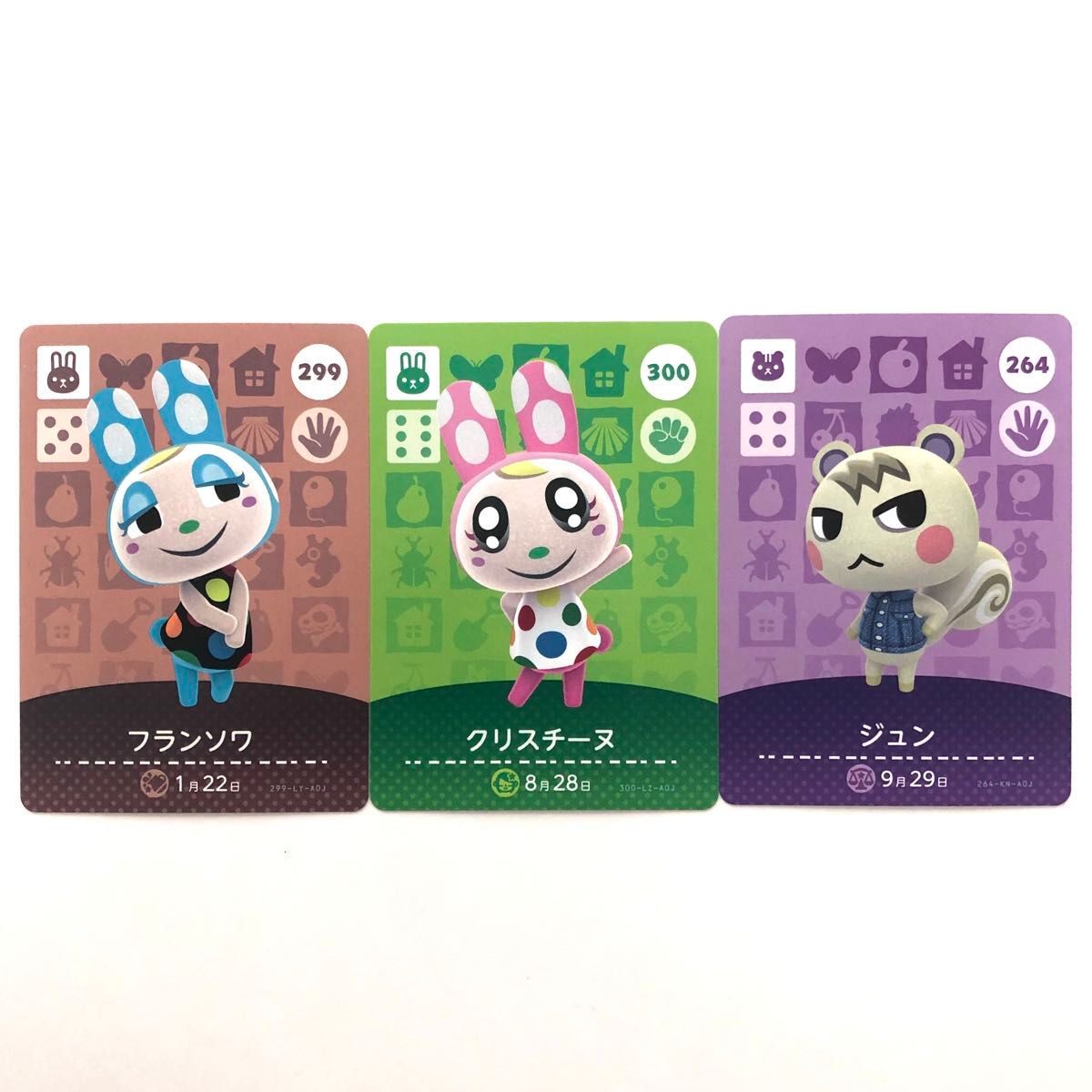 amiibo カード フランソワ クリスチーヌ ミッチェル ロボ あつまれどうぶつの森 amiibo カード【人気住民セット】任天堂