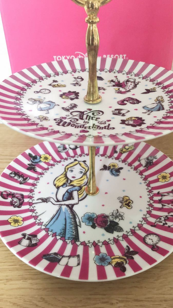  Disney resort mystery. country. Alice Afternoon Tea . plate plate accessory plate inserting tableware party 2 step 