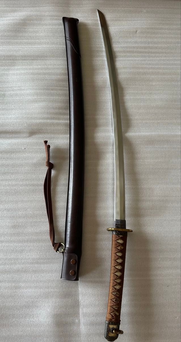 模造刀 軍刀拵 鞘付き長さ約106cm 鞘抜き約971g FL16 模造刀 軍刀拵 鞘付き長さ約106cm 鞘抜き約971g FL16|Yahoo