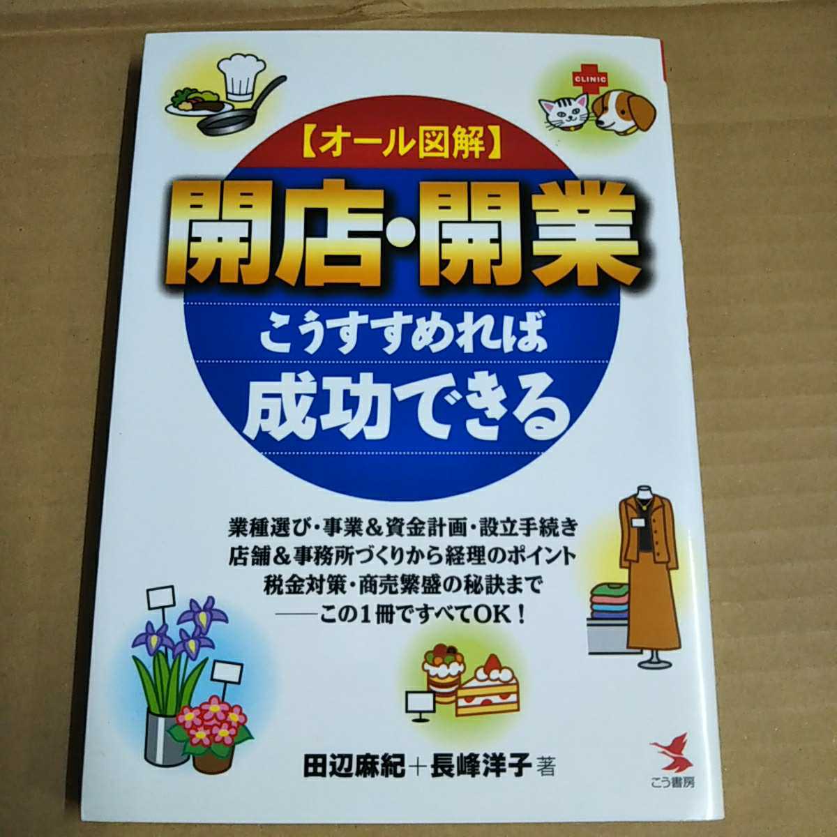 古本 開店・開業こうすすめれば成功できる こう書房 2003年第4刷【1051】