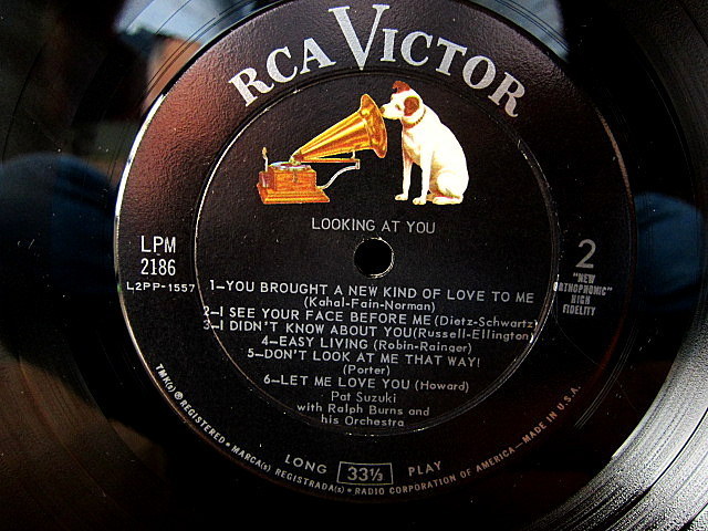 PAT SUZUKI●LOOKING AT YOU RCA VICTOR LPM-2186●200620t1-rcd-12-jzレコード12インチUP盤米LPジャズ米盤60年60's_画像4