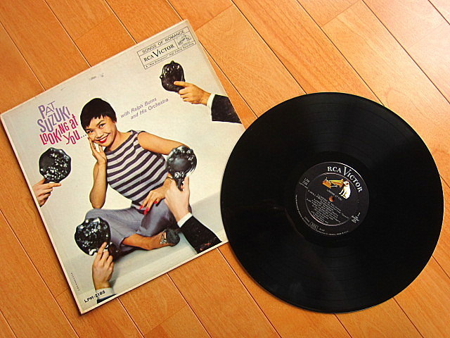 PAT SUZUKI●LOOKING AT YOU RCA VICTOR LPM-2186●200620t1-rcd-12-jzレコード12インチUP盤米LPジャズ米盤60年60's_画像5