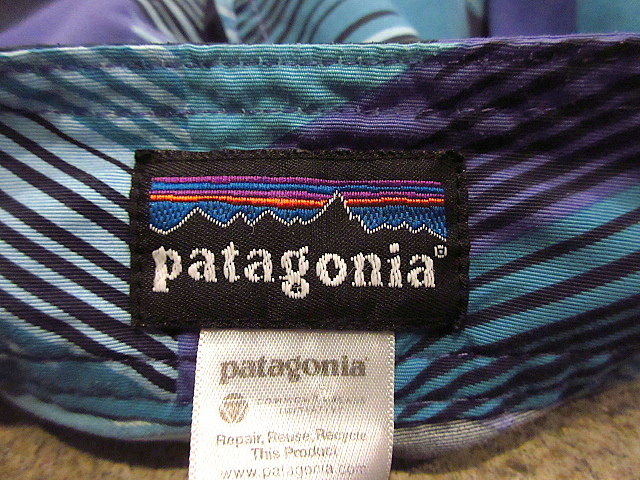 Patagonia総柄ナイロンショーツsize 32●200627s1-m-sht-W32パタゴニアアウトドアショートパンツ半ズボンバギーズショーツ_画像3