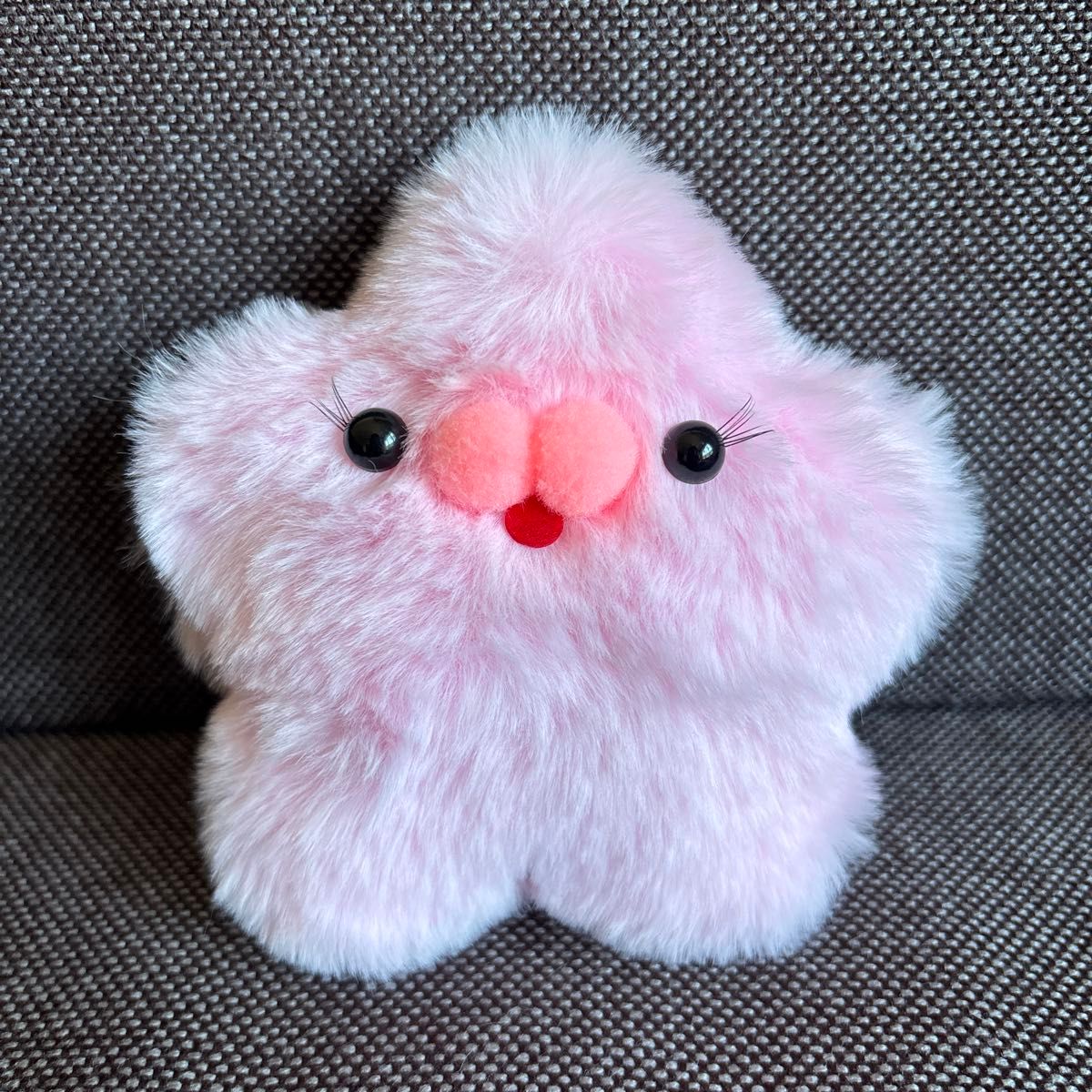 異星イージーくん　すたぁぺろぺろまつげ　ハンドメイド　ぬいぐるみ