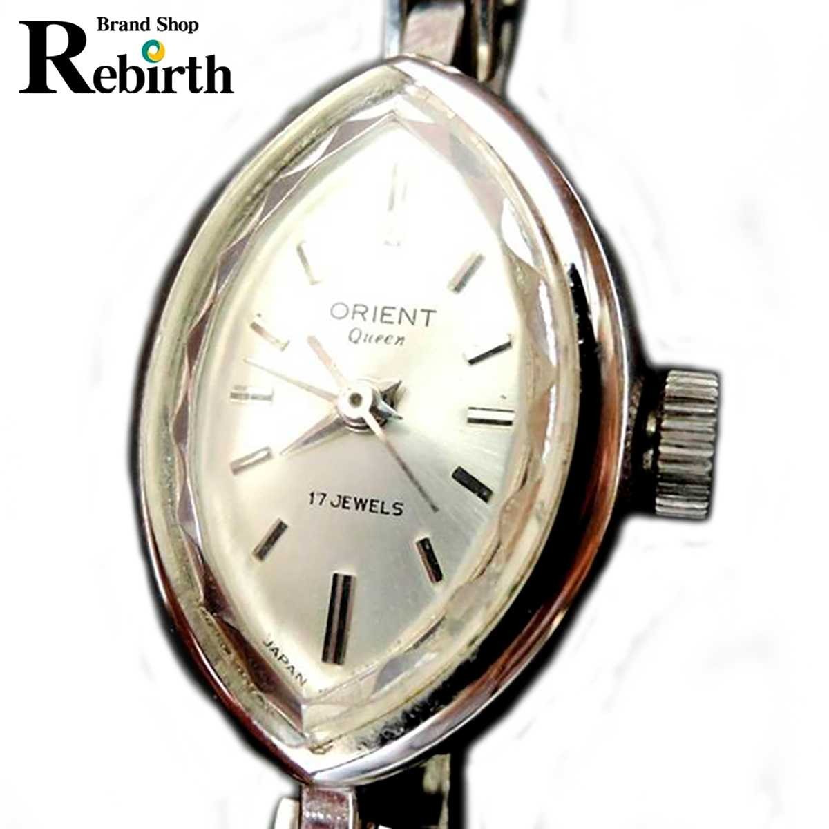 ORIENT/ Orient lady's clock self-winding watch antique SS ES