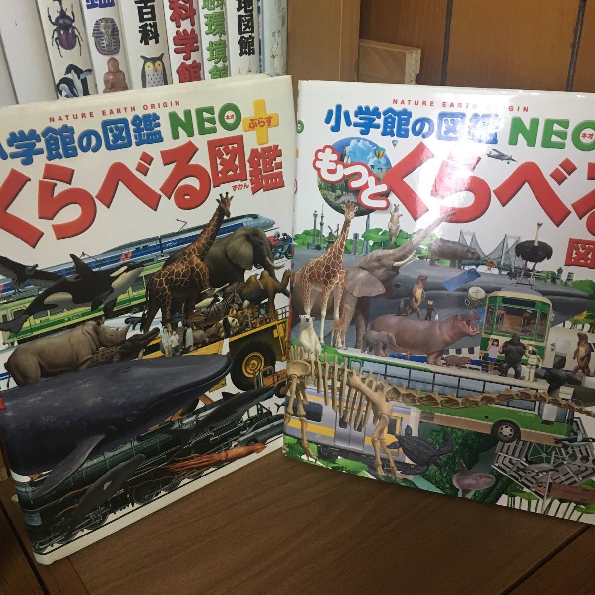 #子供図鑑 学研、小学館、主婦と生活社 おもしろい学習館、くらべる図鑑、ギネス世界記録、いちばんの図鑑、ねぇ知ってる大図鑑