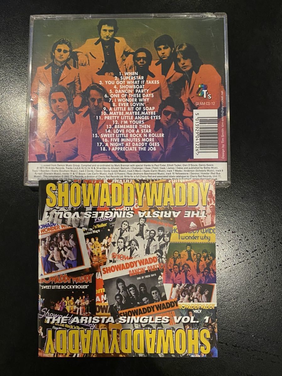 SHOWADDYWADDY CD THE ARISTA SINGLES vol.1 ロックンロール ロカビリー ショワディワディ_画像1