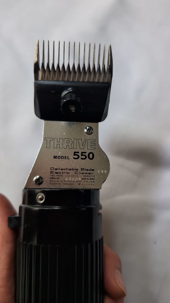 電気バリカン ジャンク品