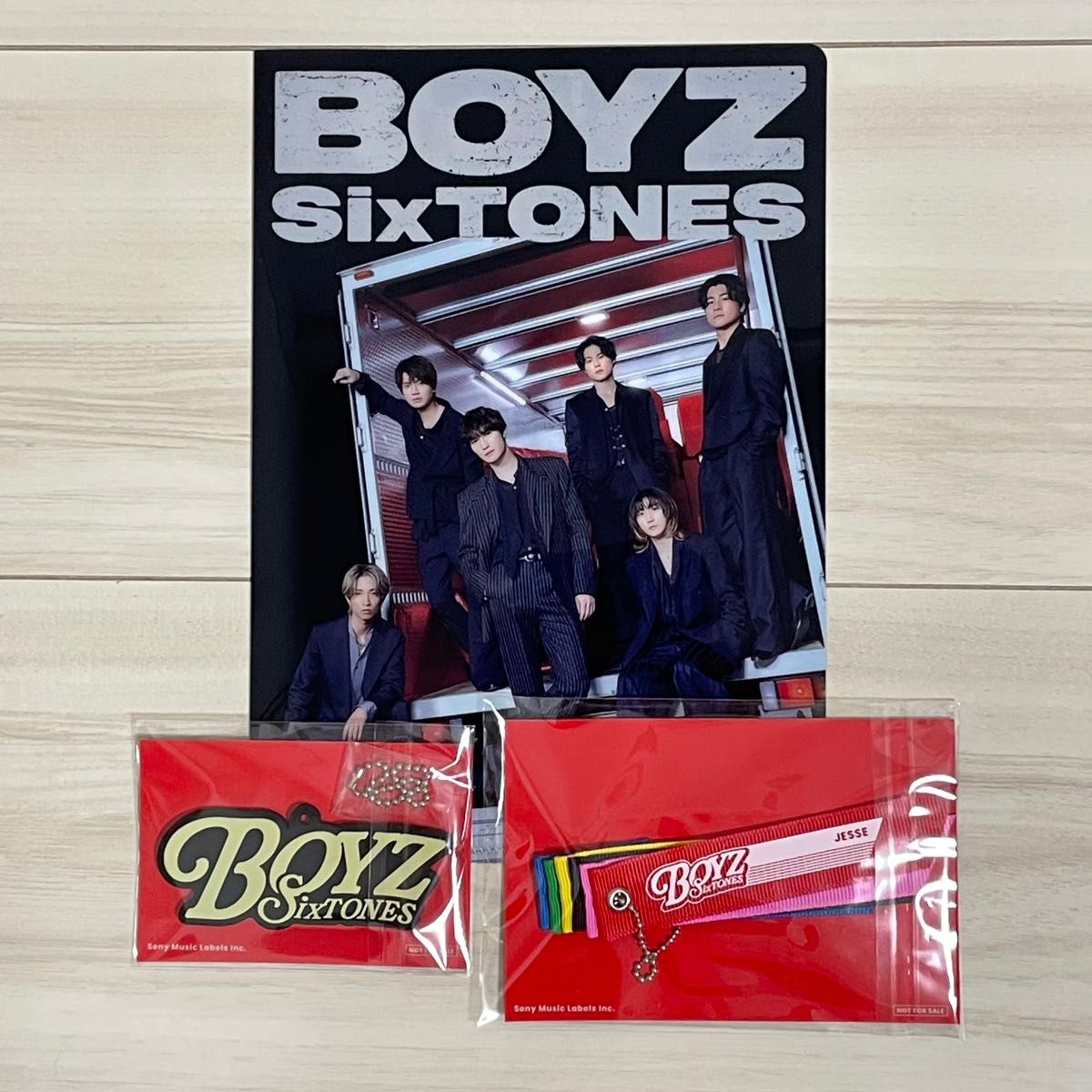 SixTONES グッズ3点 新品】SixTONES BOYZ/3形態 特典グッズ 3点セット|Yahoo!フリマ