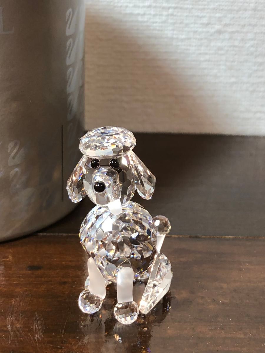SWAROVSKI スワロフスキー プードル SWAROVSKI スワロフスキー プードル 置物|Yahoo!フリマ(旧