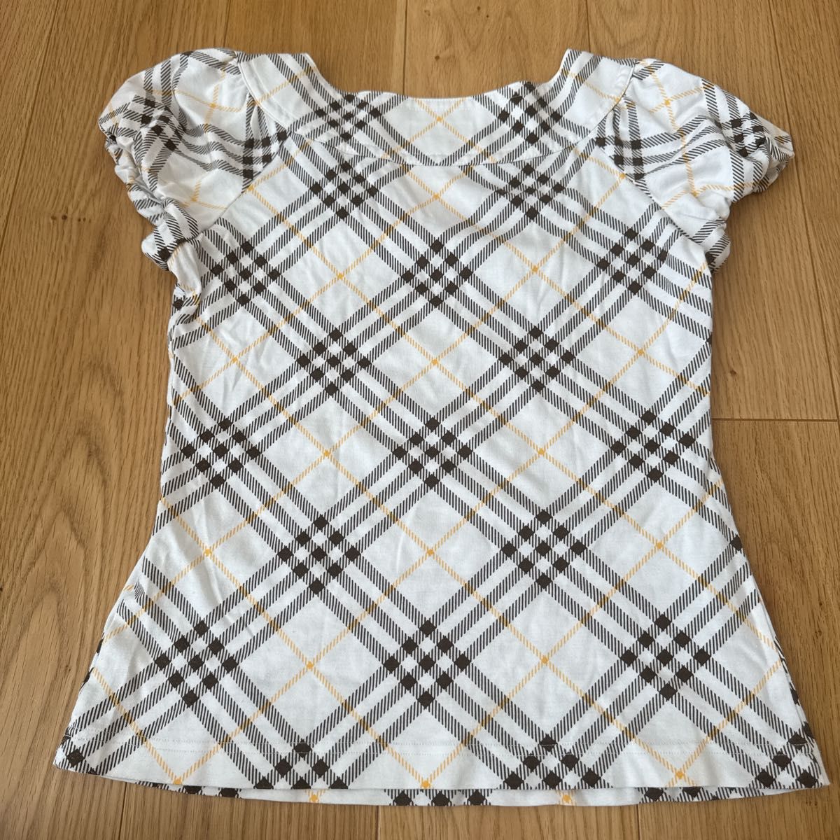 バーバリー ロンドン ブルーレーベル 半袖Tシャツ ノバチェック 38 BURBERRY BLUE LABEL ノバチェック Tシャツ 38 M バーバリー
