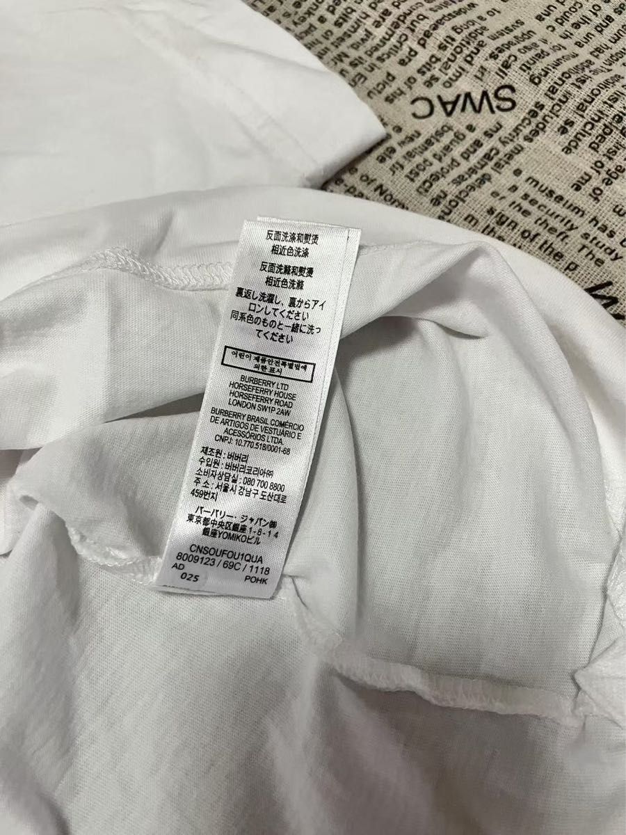 Burberry バーバリー 新ロゴ コットンTシャツ 6Y 120cm Burberry バーバリー 新ロゴ コットンTシャツ 6Y 120cm|Yahoo