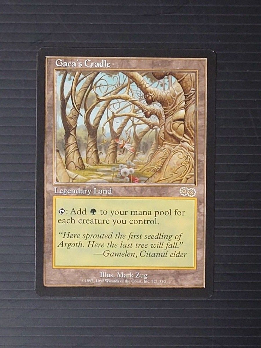 MTG ガイアの揺籃の地 1枚 英語版 MTG マジックザギャザリング ガイヤの揺籃の地 英語版1枚