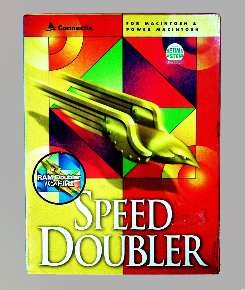 [943] Media Vision Connectix Speed ​​Doubler RAM Неокрытая скорость мягкой памяти Double Dubler Connectics Memory 4995325008236