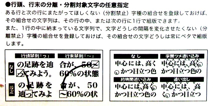 【945】 大日本スクリーン 組み上手 QuarkXPress用 自動組版XTension 未開封品 SCREEN 詰め量 調整 調節 制御 組版 禁則処理 4949835003076_画像5