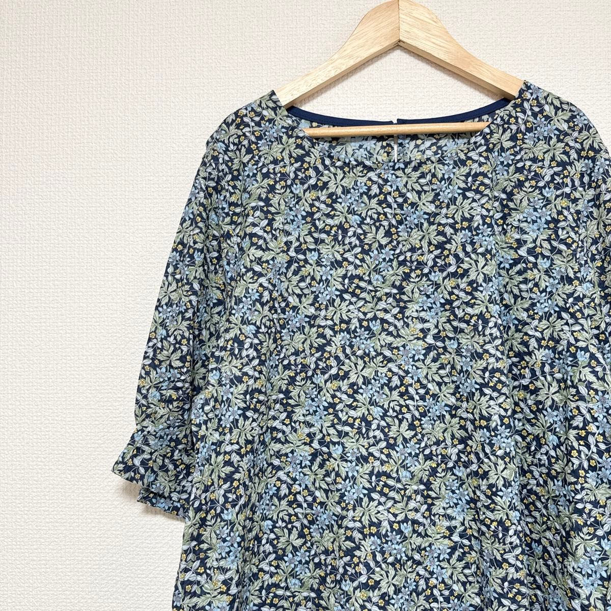 美品】AL DI LA アルディラ 花柄 シャツ ブラウス 2XL｜Yahoo!フリマ 