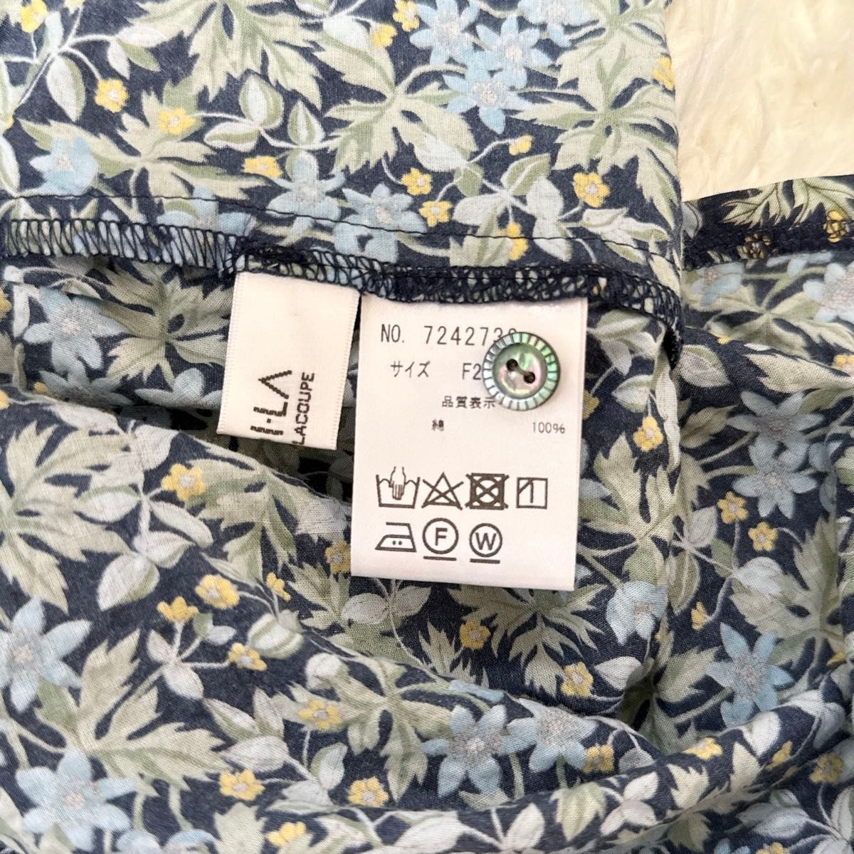 美品】AL DI LA アルディラ 花柄 シャツ ブラウス 2XL｜Yahoo!フリマ 