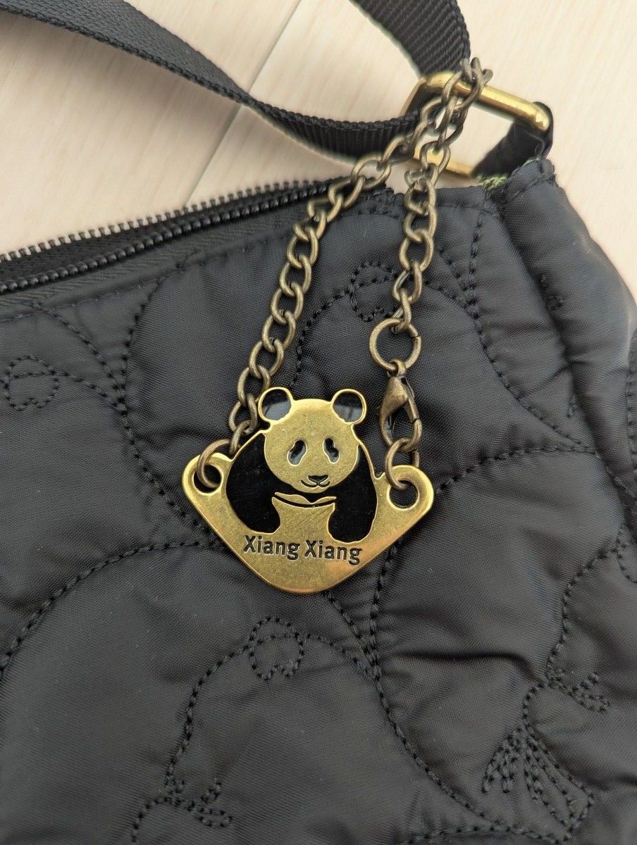 パンダ シャンシャン バッグ Thank You シャンシャン キルティングショルダーバッグ 上野