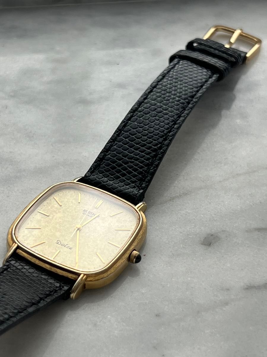 電池交換済み セイコー メンズ 腕時計 ドルチェ スクウェア 電池交換済み】SEIKO Dolce セイコー ドルチェ 人気 スクエア