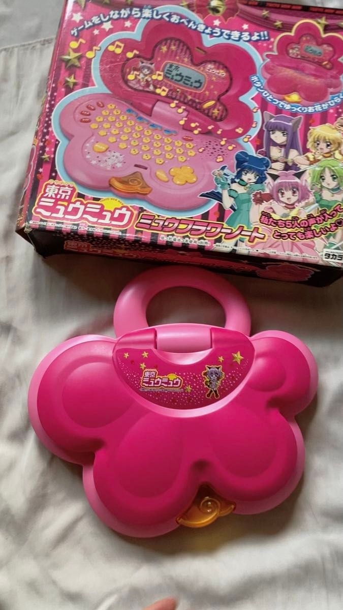 【動作確認済み】東京ミュウミュウ ミュウフラワーノート 平成当時ものおもちゃ美品