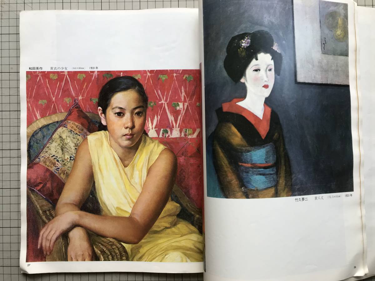 『アサヒグラフ臨時増刊 描かれた日本の女 1923～1973 創刊50周年記念』嘉門安雄・原田実・米倉守 朝日新聞社 1973年刊 05673_画像4