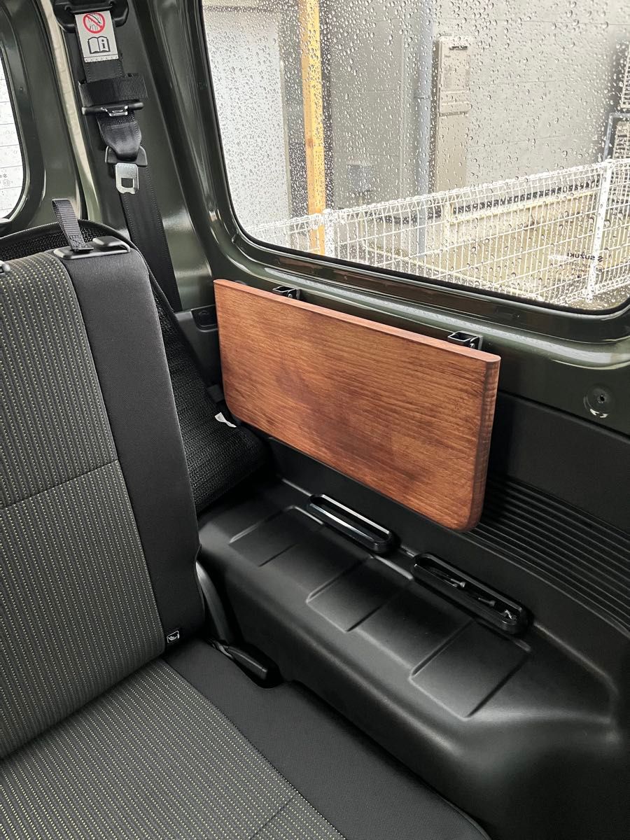 新型ジムニー jb64 jb74 サイドテーブル 折り畳み式 助手席後ろ側用 新型ジムニー jb64 jb74 サイドテーブル 折り畳み式 助手席後ろ