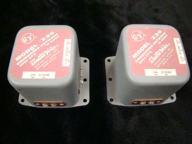 【日本限定モデル】 EV MODEL X36 crossover network 16 OHMS ペア その他 【日本限定モデル】 EV MODEL X36 crossover network 16 OHMS ペア その他