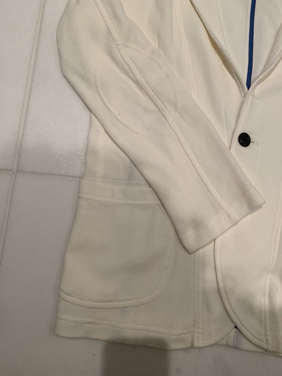 ◇新品◇INTERMEZZO インターメッツォ サマージャケット◇メンズ◇Lサイズ◇白◇クール◇オシャレ◇さわやか インターメッツォ サマージャケット 未使用品