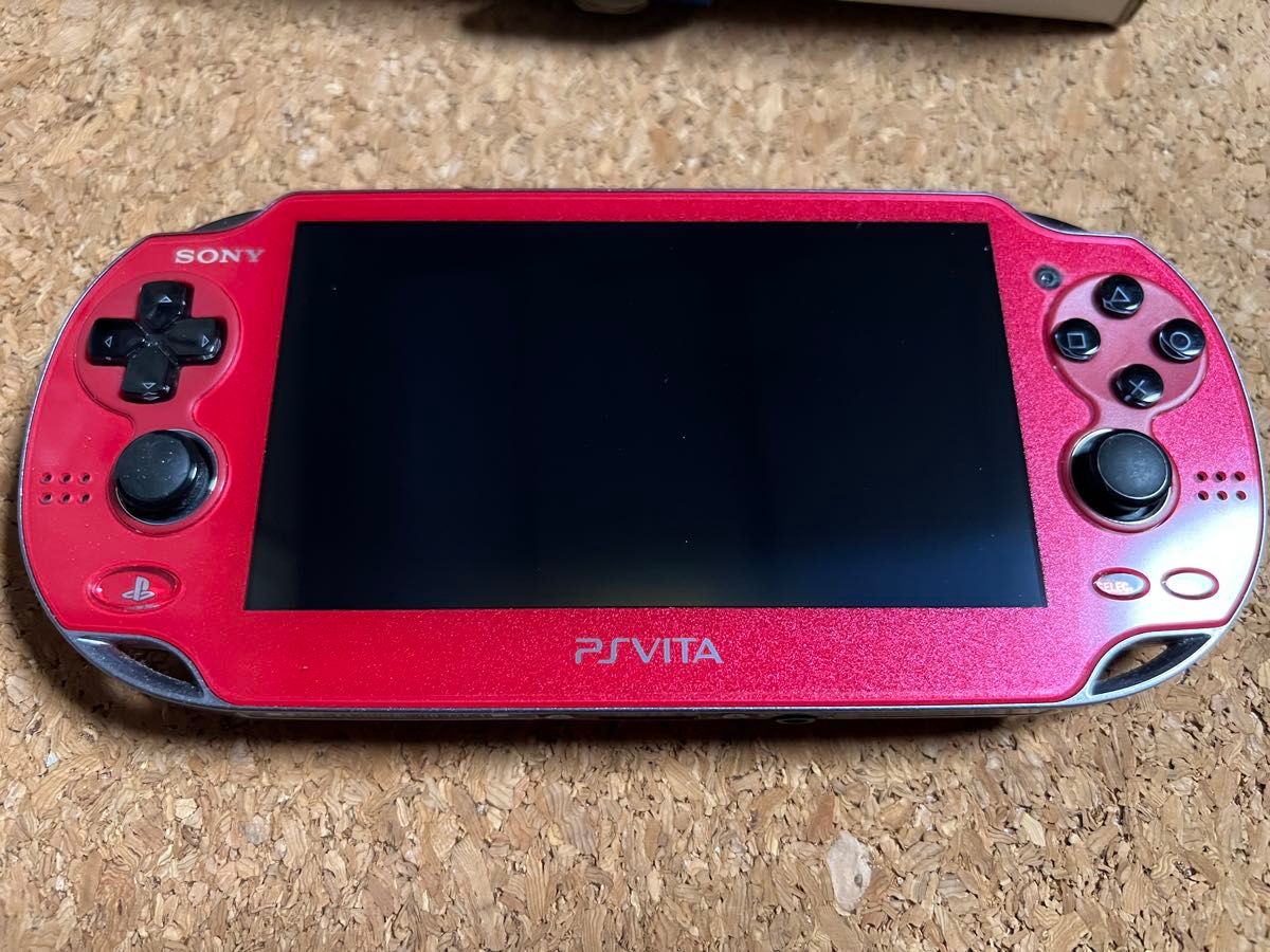 PlayStation Vita SCH-1000 Wi-Fiモデル コズミックレッド 32gb