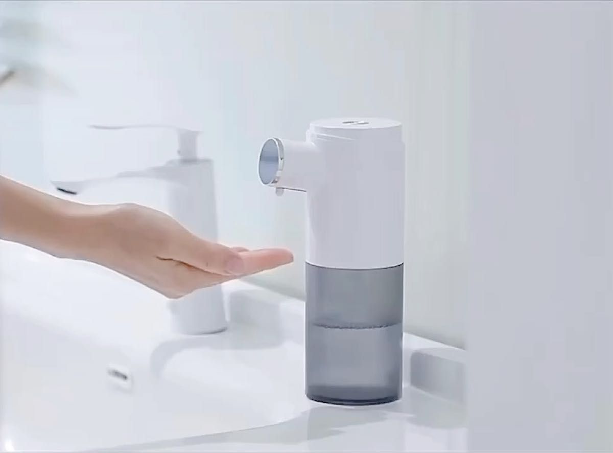 オート ソープディスペンサー 非接触型 自動泡立て AI噴射 0.25秒迅速反応 泡タイプ洗顔料 ハンドソープ ボディソープ