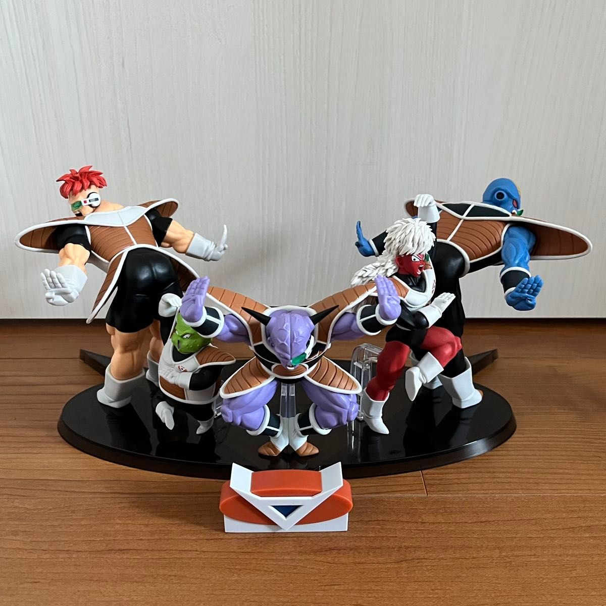 ドラゴンボールZ THE出陣 ギニュー特戦隊 5種セット 初販 フィギュア ドラゴンボールZ SOLID EDGE WORKS THE出陣 ギニュー特戦隊 5種