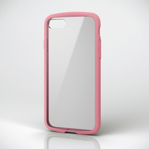 * new goods *ELECOM iPhone8/7/SE2 TOUGH SLIM LITE Impact-proof × height hardness 8H pink 