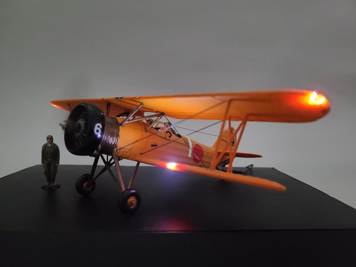 九五式一型乙中間練習機 リアルモーターライズ ニチモ1/48完成品