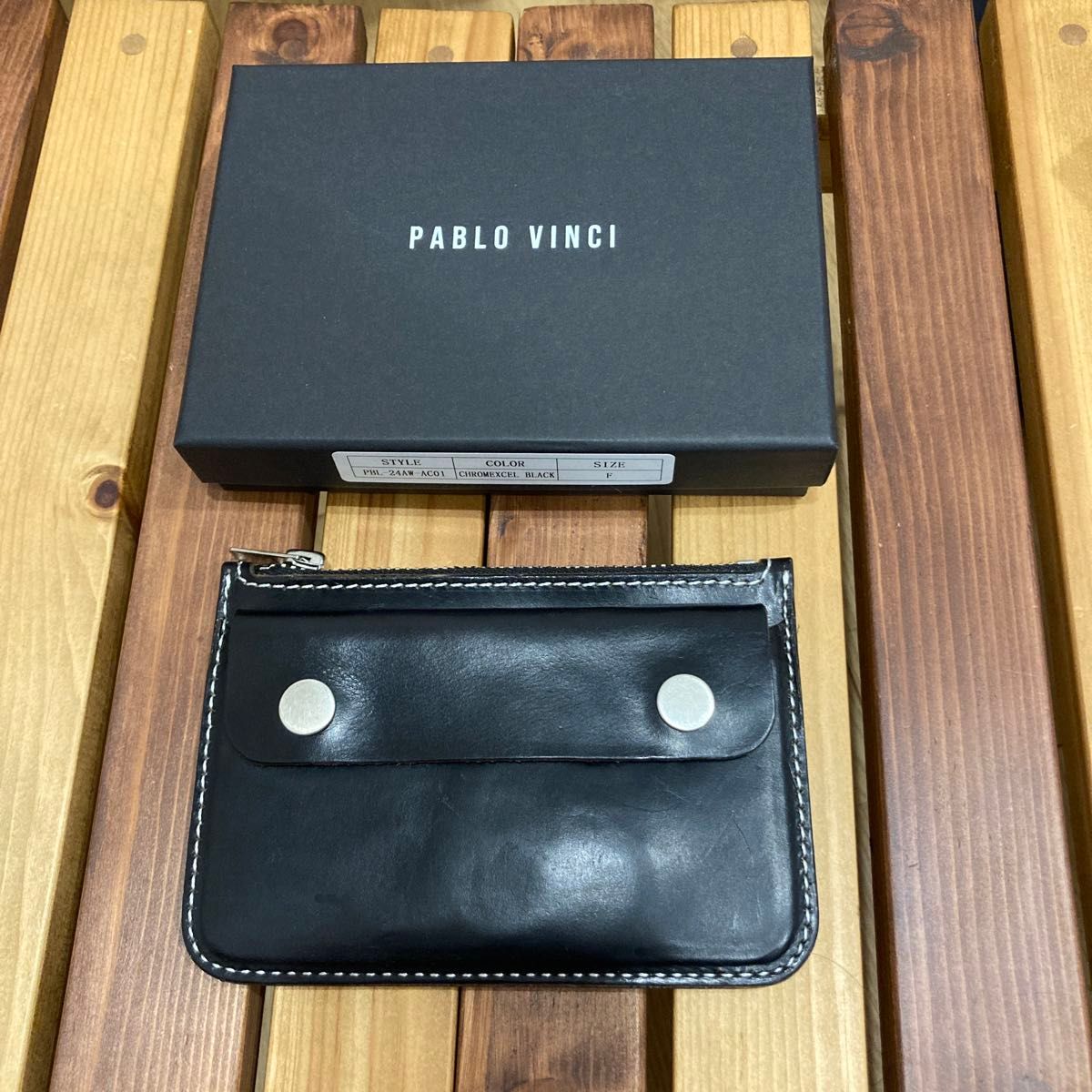 小物 PABLO VINCI Mini bikers wallet PABLO VINCI Mini bikers wallet kinema 財布 パブロヴィンチ