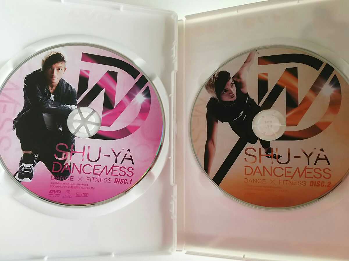 コロナ太り解消！SHU-YA DANCENESS ダンスエクササイズ DVD 4枚組 _画像3
