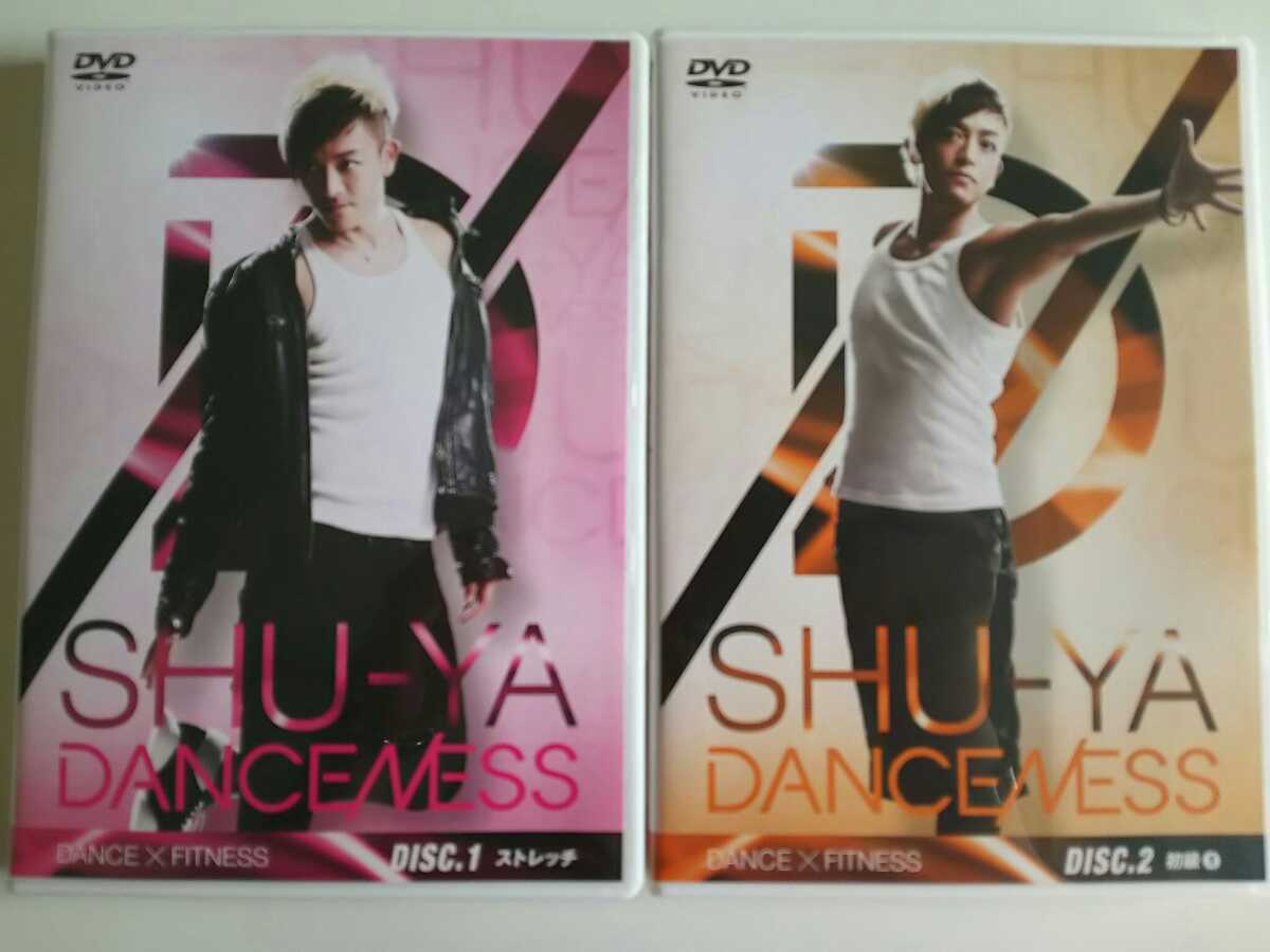 コロナ太り解消！SHU-YA DANCENESS ダンスエクササイズ DVD 4枚組 _画像2