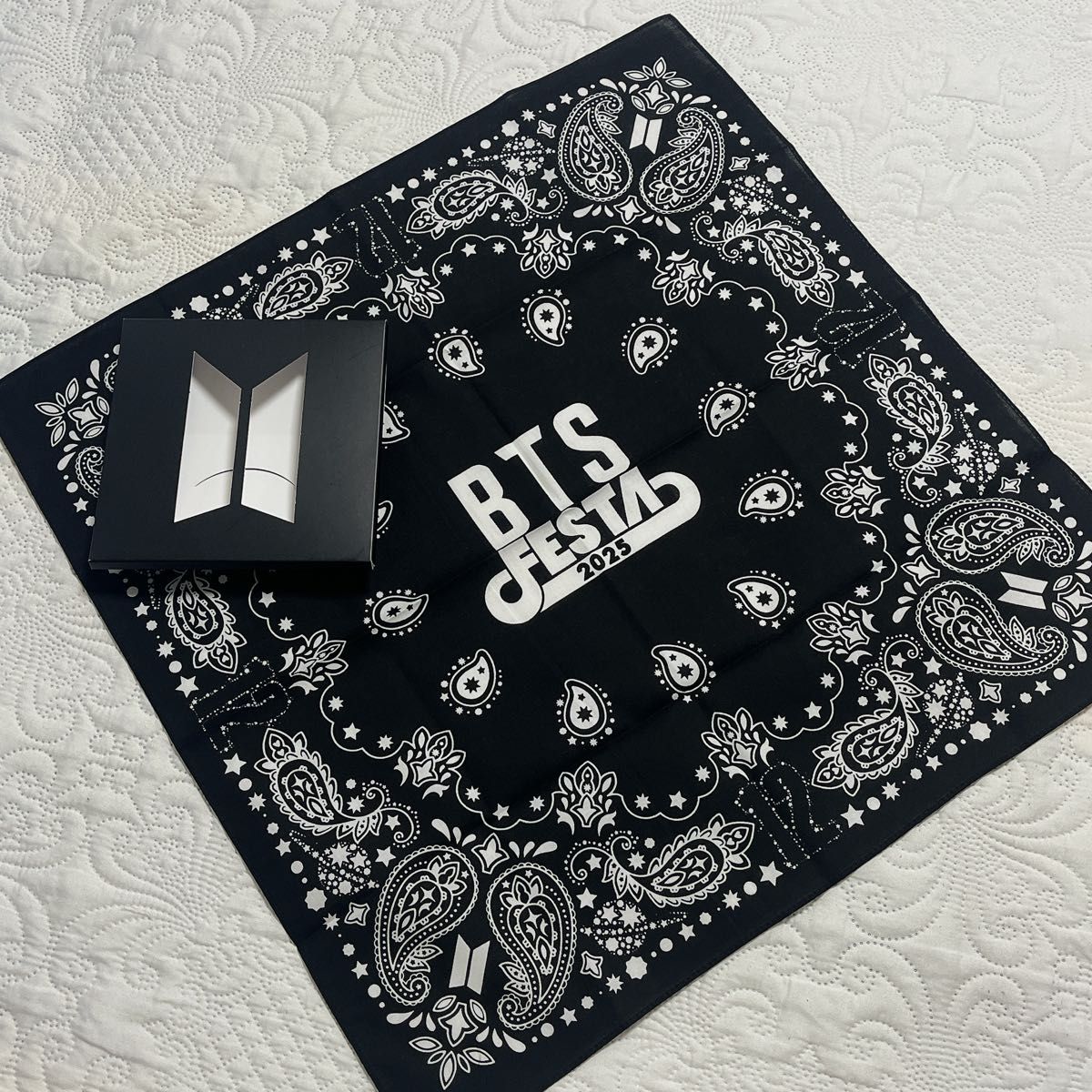 BTS FESTA 2025 ARMY ZONE 当選特典 BTS FESTA 2025 ARMY ZONE 当選 バンダナ|Yahoo!フリマ(旧