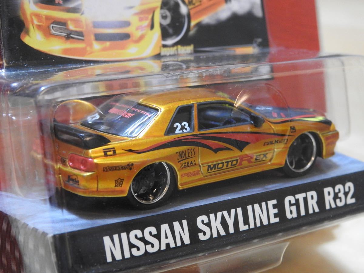 【新品：未開封】JADA Toys 1/64 Import Racer! OPTION D ニッサン スカイライン GT-R R32[SKYLINE GT-R]WAVE8/081_画像6