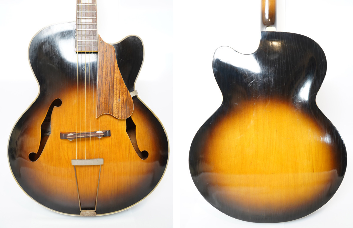 MONTANO GUITAR NO.110 独創的 ピックギター 格安 ヴィンテージ 日本製 現状品 1950年代