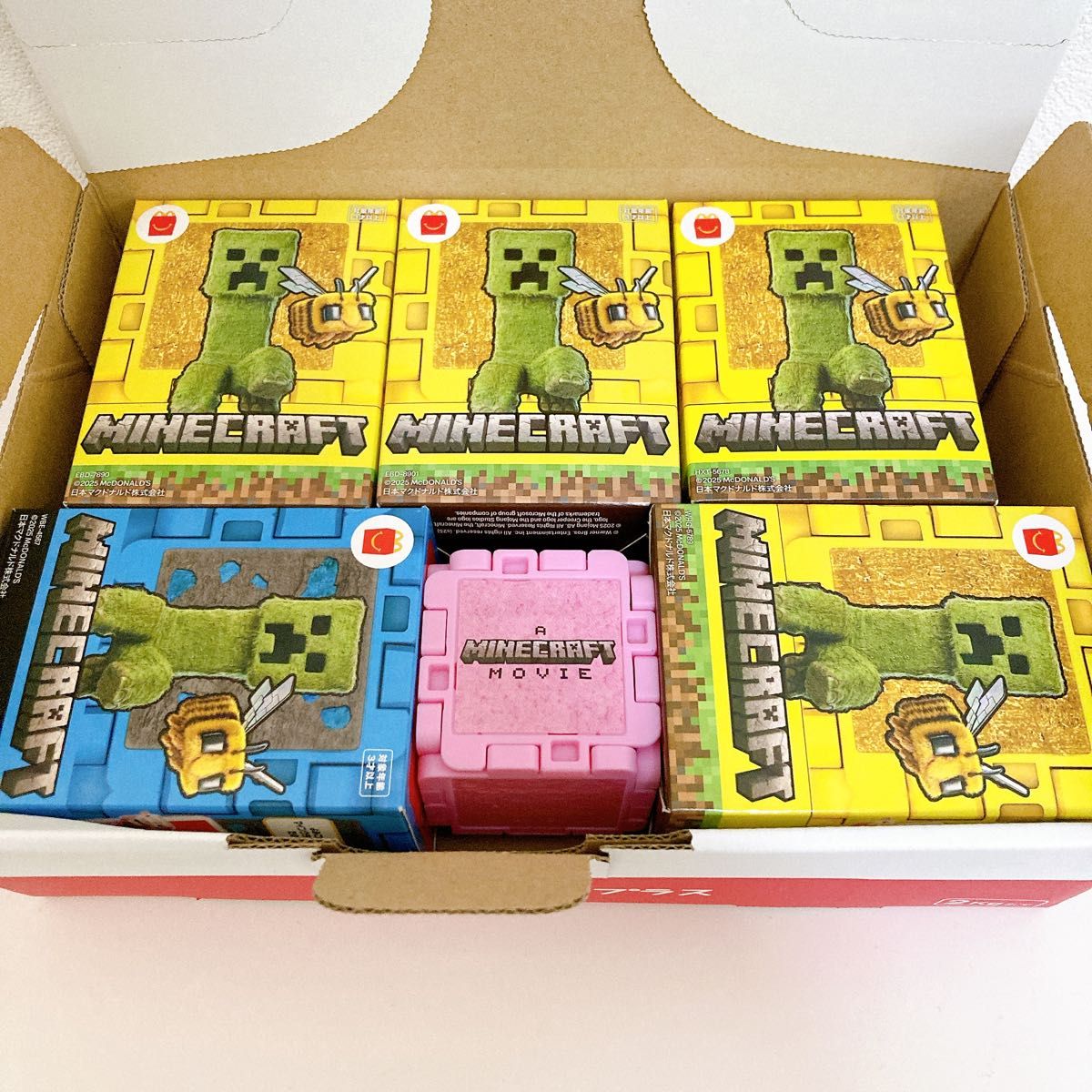 マイクラ ハッピーセット 全8種コンプリート✖️2セット ハッピーセット マインクラフト 6点セット|Yahoo!フリマ(旧
