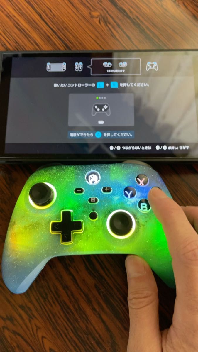 Switch コントローラー ワイヤレス TURBO連射 背面ボタン付き スイッチ コントローラー 4段階振動調整 6軸ジャイロ